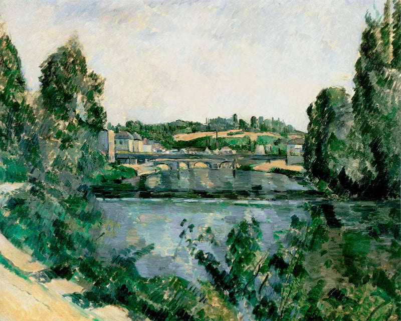 Le Pont et le déversoir à Pontoise - Paul Cézanne