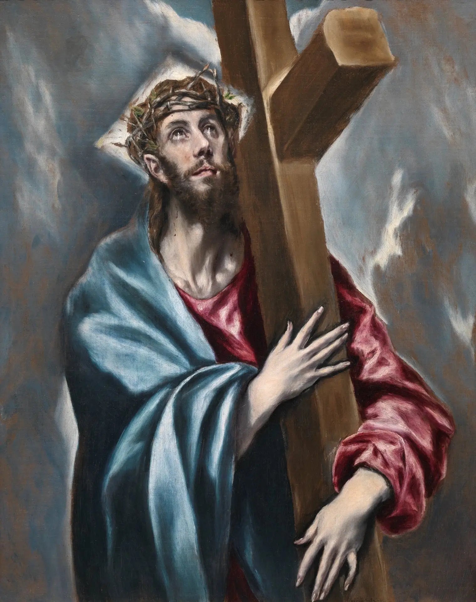 Le port de croix - El Greco image 1 copie de tableau peinte à la main