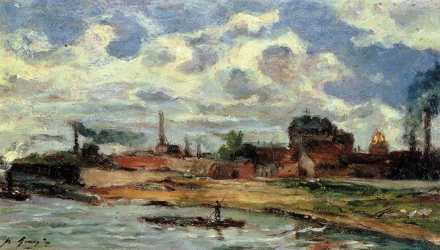 Le Port de Javel I - Paul Gauguin