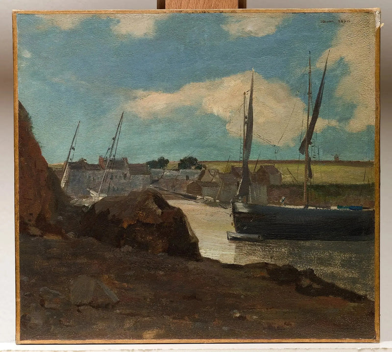 Le port de Morgat - Odilon Redon
