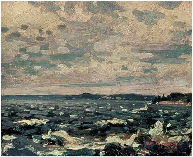 Le port de Parry Sound - Tom Thomson image 1 reproduction de peinture à l’huile
