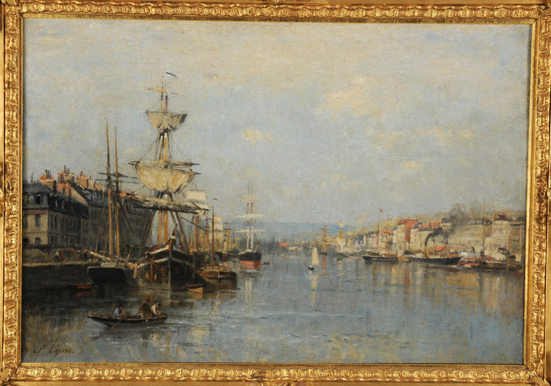 Le Port de Rouen - Stanislas Lépine
