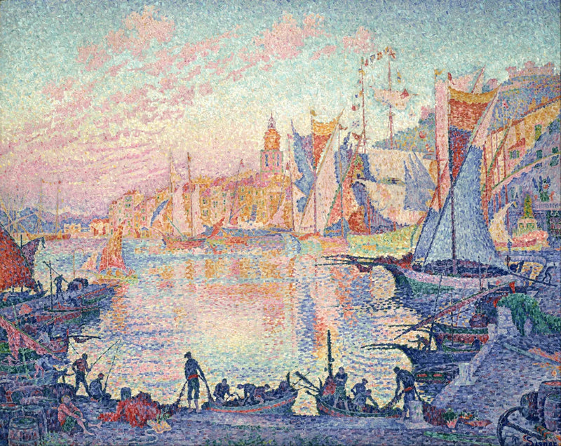 Le Port de Saint-Tropez - Paul Signac