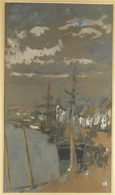Le Port par temps gris - Édouard Vuillard