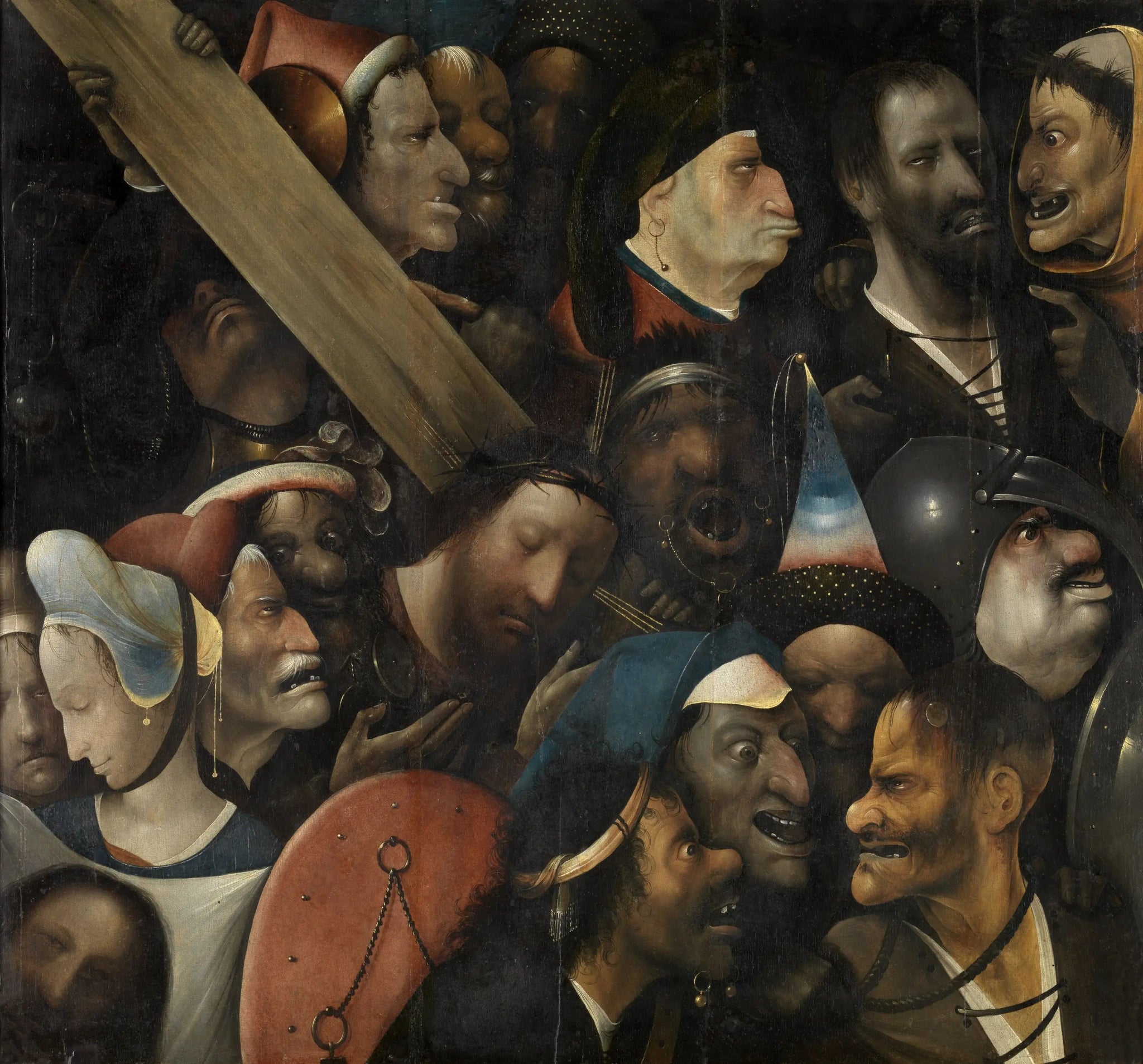 Le Portement de Croix - Hieronymus Bosch image 1 copie de tableau peinte à la main
