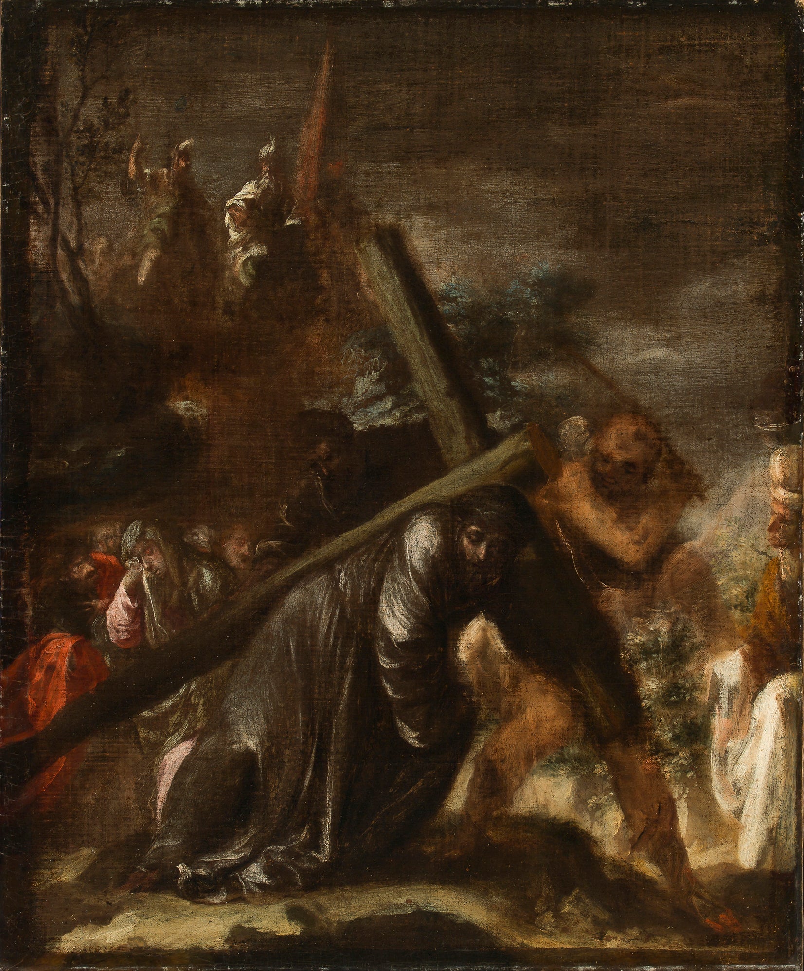 Le portement de croix - Juan de Valdés Leal image 1 reproduction artisanale de tableau