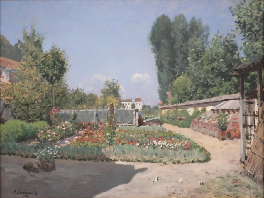 Le Potager (Le Potager) - Alfred Sisley