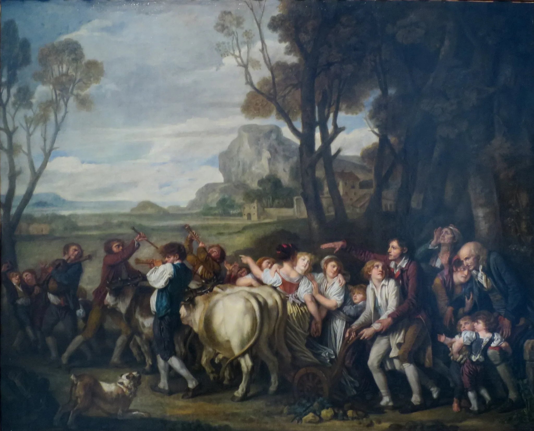 Le premier sillon - Jean-Baptiste Greuze image 1 copie de tableau peinte à la main