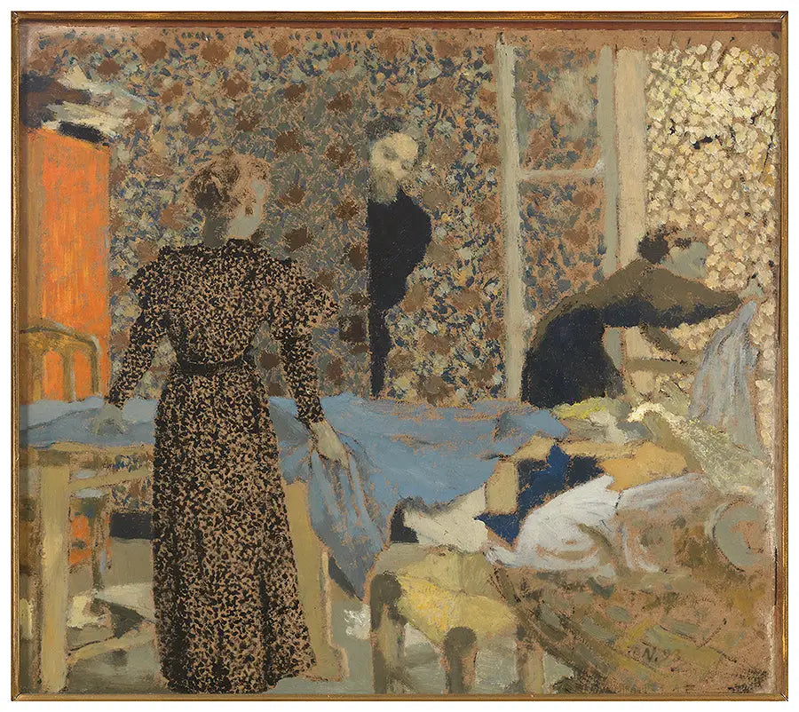 Le Prétendant - Édouard Vuillard image 1 reproduction réalisée par Alpha Reproduction