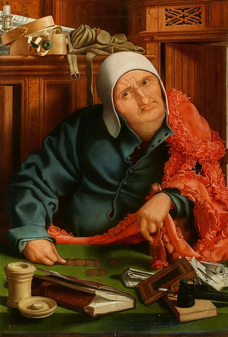 Le prêteur d'argent - Marinus van Reymerswale