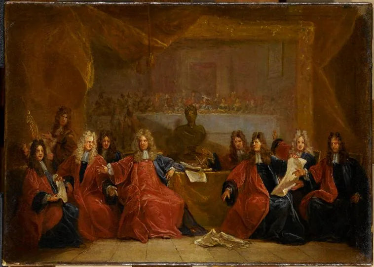 Le prévôt des marchands et les échevins de la ville de Paris - Nicolas de Largillière image 1 reproduction réalisée par Alpha Reproduction