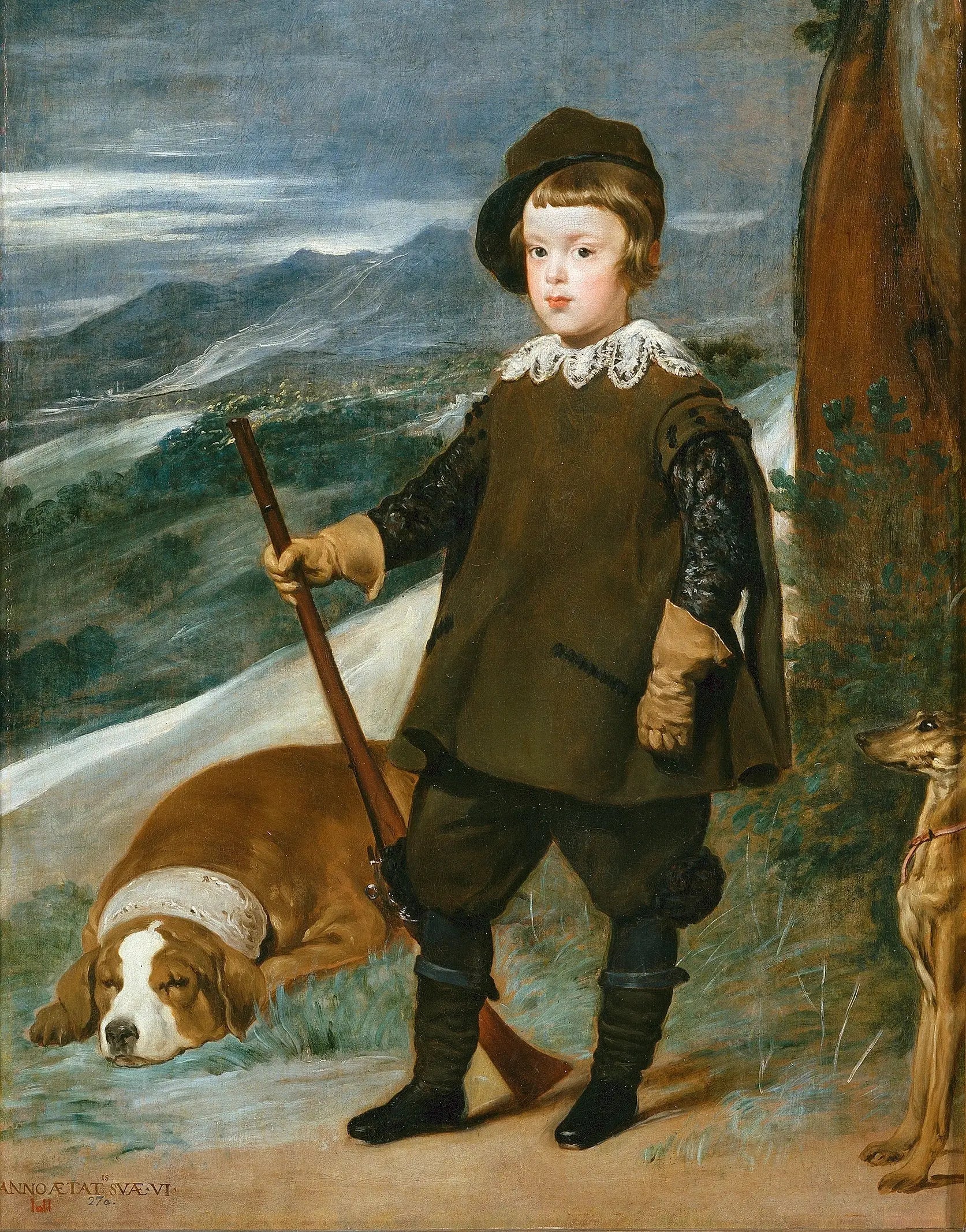 Le Prince Balthazar Carlos chasseur - Diego Velázquez image 1 tableau peint à l’huile sur toile