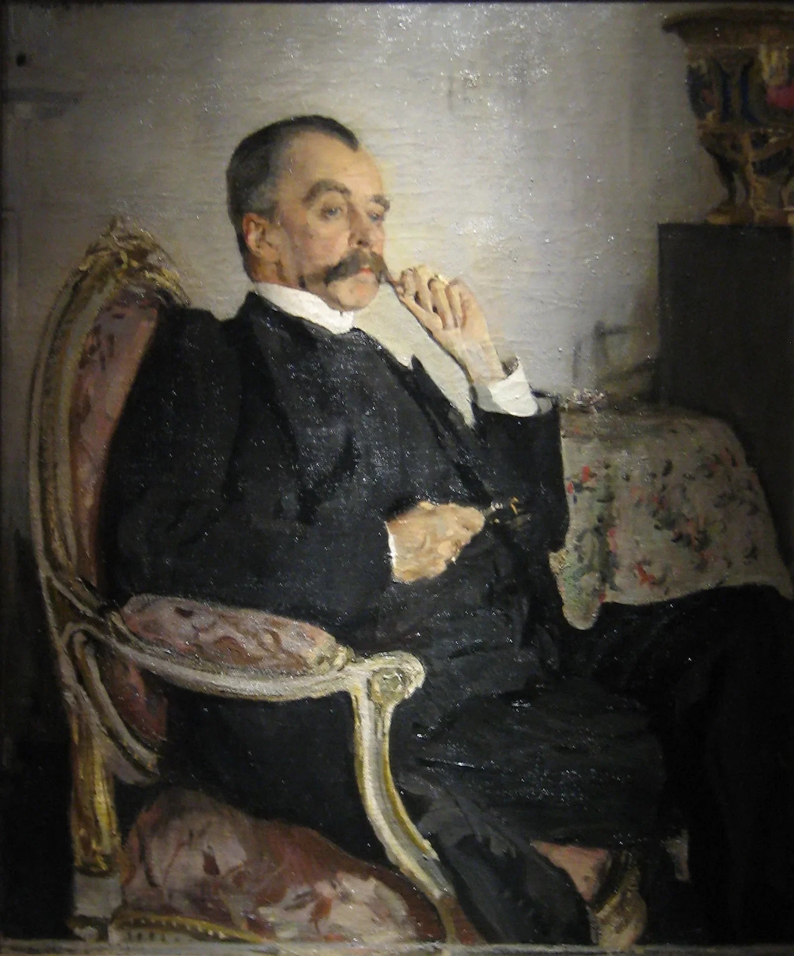 Le prince Vladimir Mikhaïlovitch Golitsyne - Valentin Serov image 1 reproduction réalisée par Alpha Reproduction