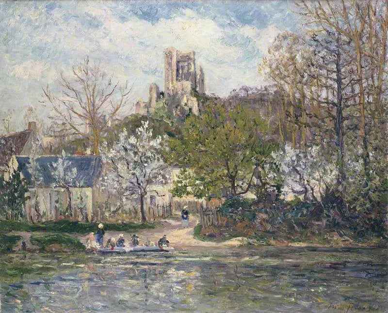 Le printemps à Lavardin (Touraine) - Maxime Maufra