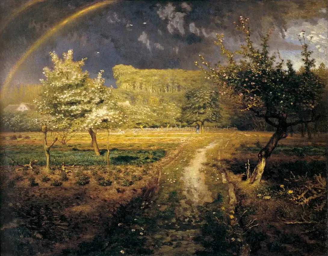 Le Printemps - Jean-François Millet image 1 reproduction réalisée par Alpha Reproduction