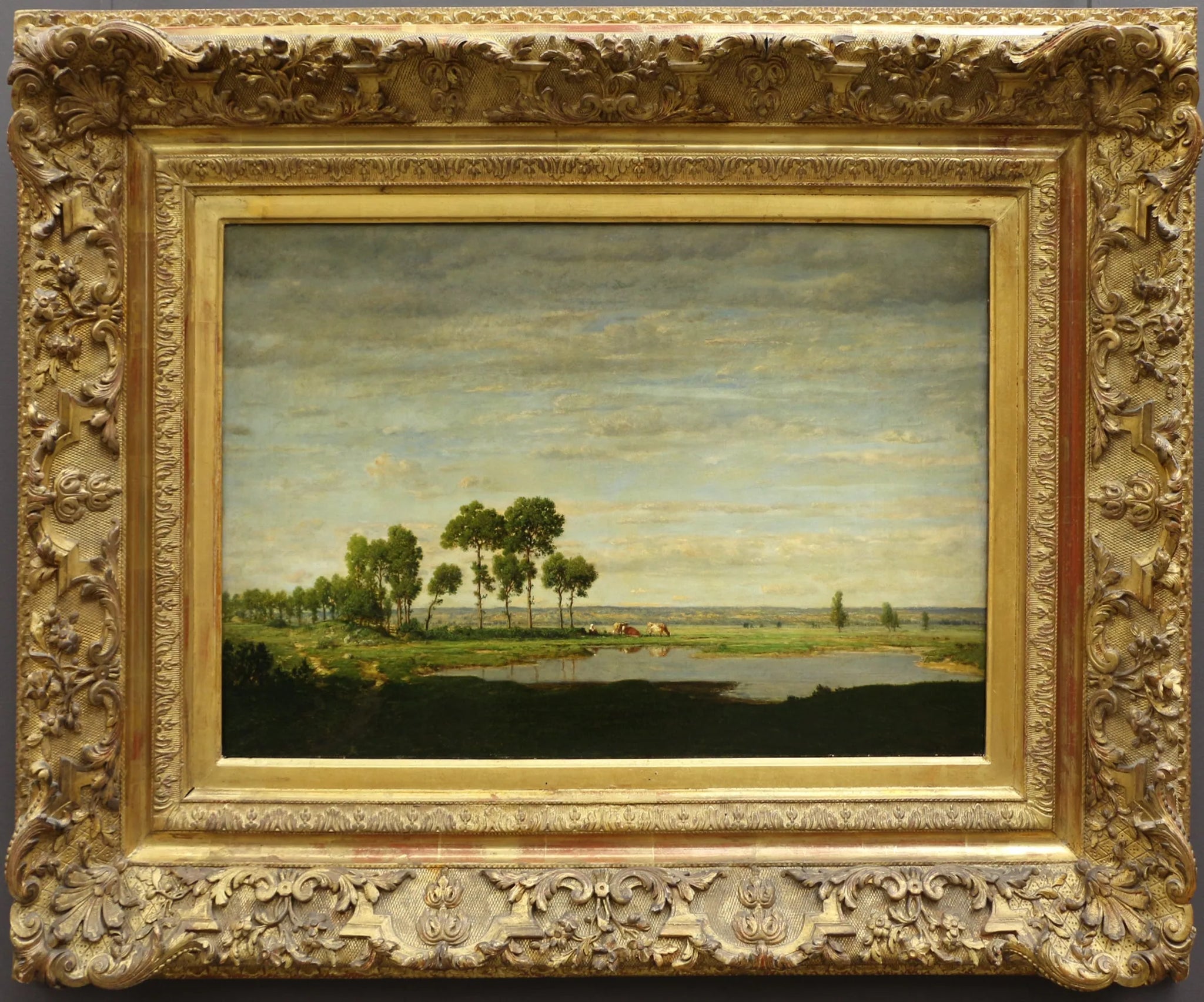 Le Printemps - Théodore Rousseau image 1 reproduction d’œuvre d’art à l’huile