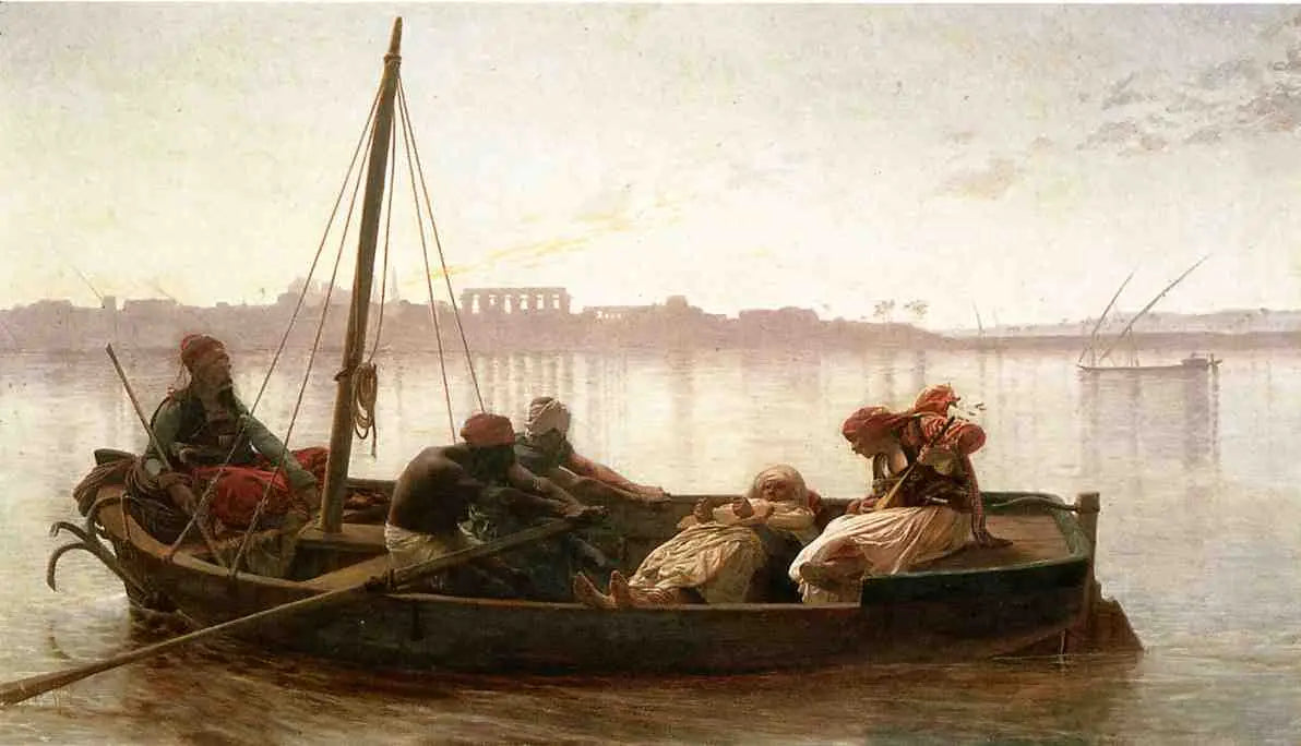Le Prisonnier - Jean-Léon Gérôme image 1 reproduction d’œuvre d’art à l’huile