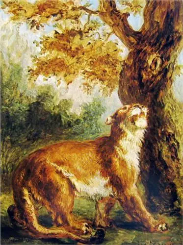 Le Puma - Eugène Delacroix