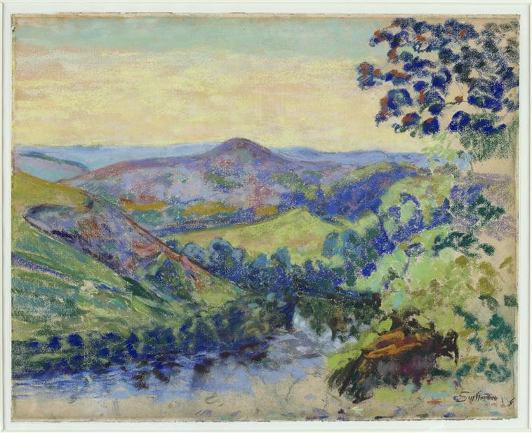 Le Puy-Barriou - Armand Guillaumin image 1 reproduction de peinture à l’huile