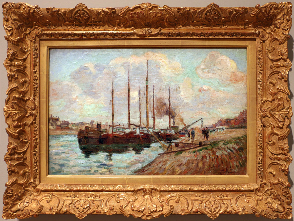 Le quai d’Austerlitz à Paris - Armand Guillaumin - Alpha Reproduction