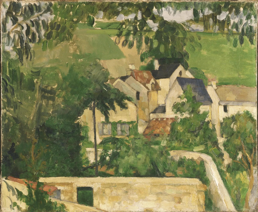 Le Quartier du Four à Auvers-sur-Oise - Paul Cézanne
