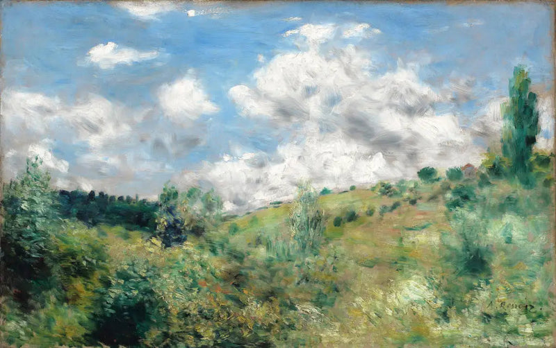 Le Rafale de vent - Pierre-Auguste Renoir