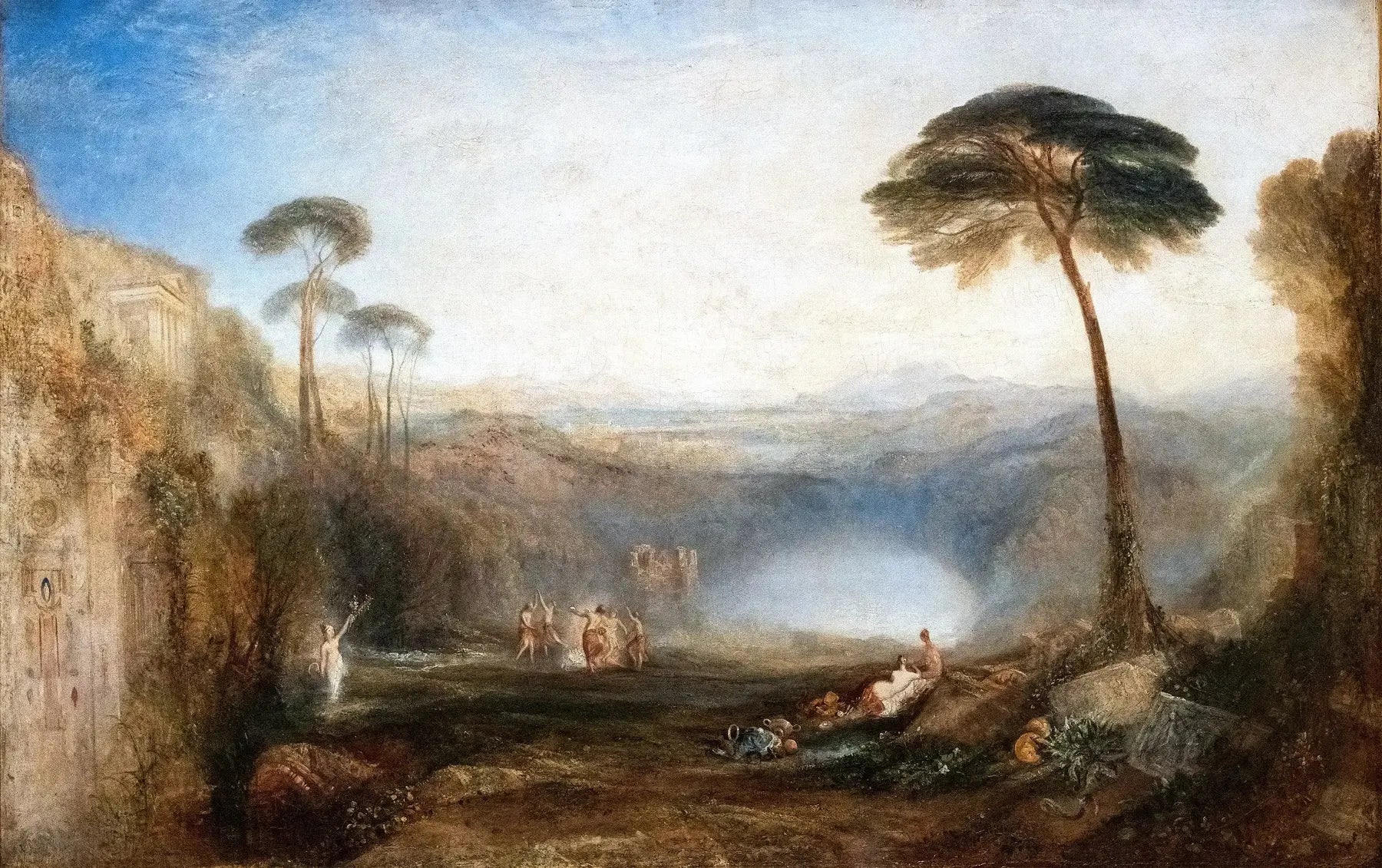 Le Rameau d'or - J. M. W. Turner image 1 reproduction artisanale de tableau