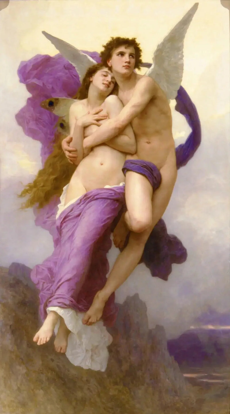 Le Ravissement de Psyché - Bouguereau