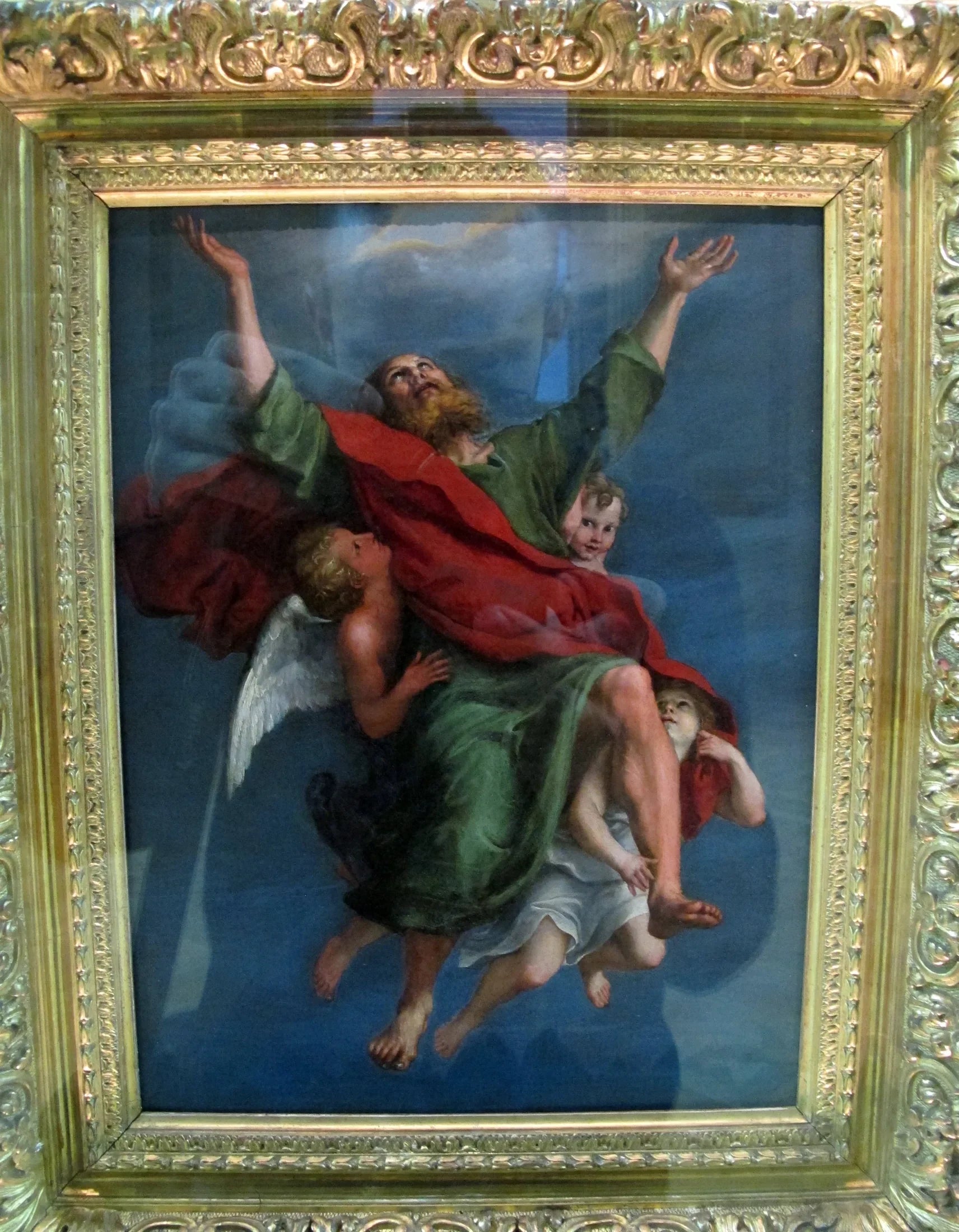 Le Ravissement de saint Paul - Domenichino image 1 tableau peint à l’huile sur toile