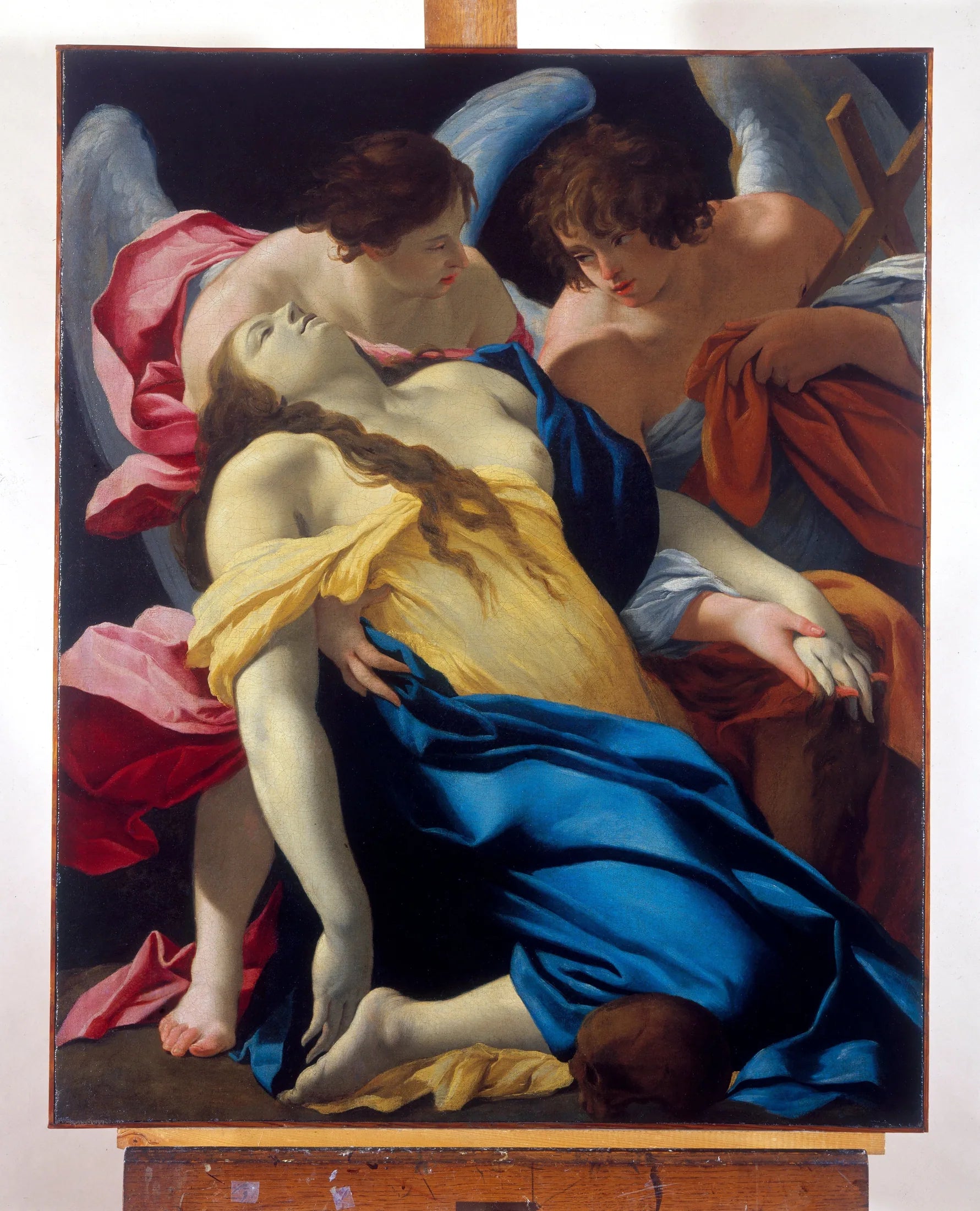 Le Ravissement de Sainte Madeleine - Simon Vouet image 1 reproduction d’œuvre d’art à l’huile