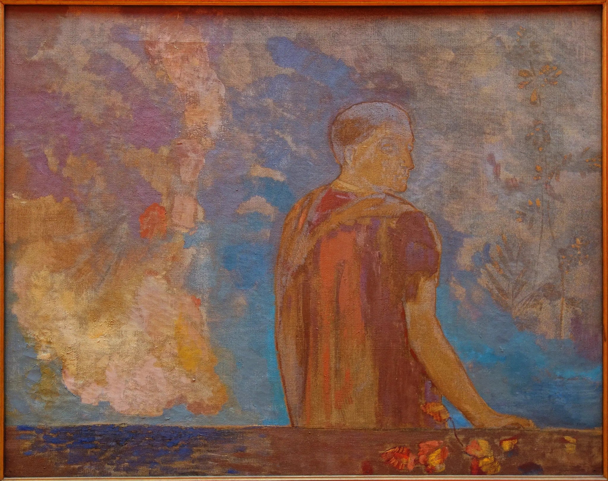 Le Regard - Odilon Redon image 1 reproduction réalisée par Alpha Reproduction