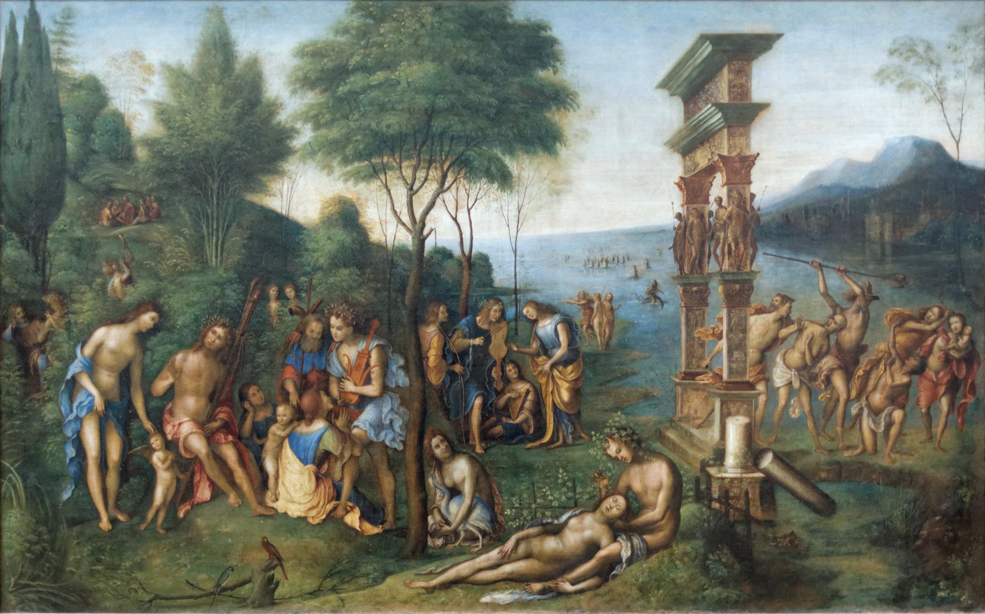 Le Règne de Comus - Andrea Mantegna - Alpha Reproduction