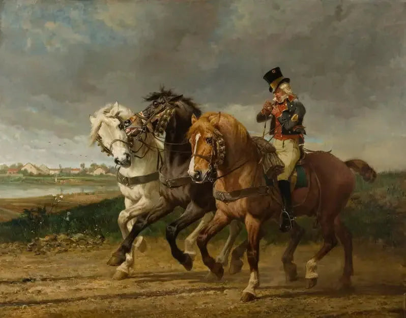 Le relais de retour - Rosa Bonheur