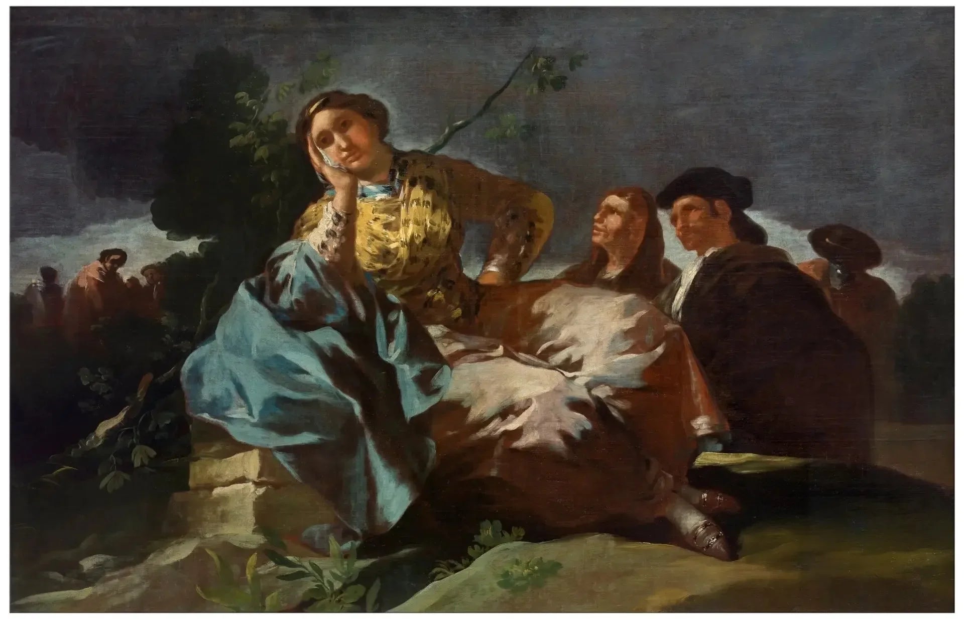 Le Rendez-vous - Francisco de Goya image 1 reproduction d’œuvre d’art à l’huile