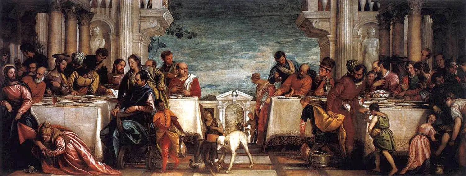 Le Repas chez Simon - Paul Véronèse image 1 reproduction d’œuvre d’art à l’huile