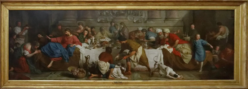 Le Repas chez Simon - Pierre Subleyras