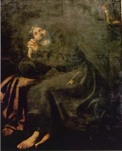 Le repentir de saint Pierre - Francisco de Zurbarán image 1 tableau peint à l’huile sur toile