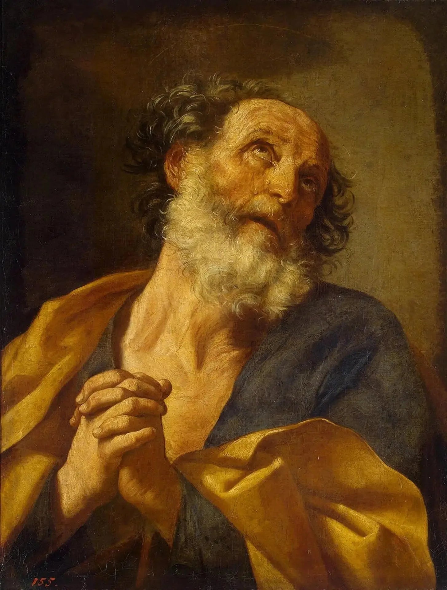 Le repentir de saint Pierre - Guido Reni image 1 reproduction artisanale de tableau
