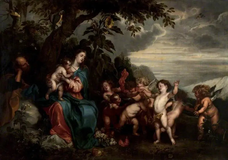 Le repos pendant la fuite en Égypte - Antoine van Dyck