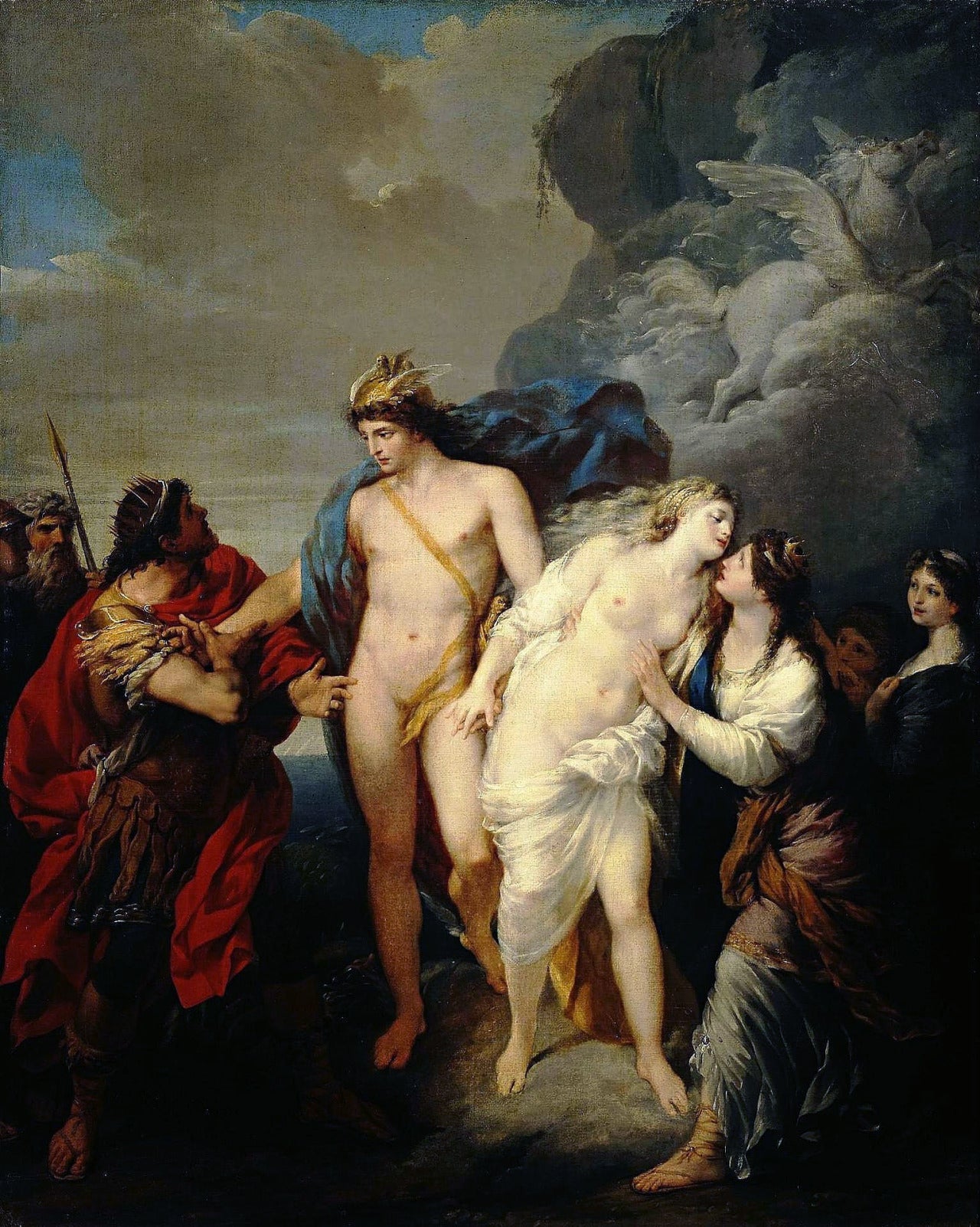 Le retour d'Andromède - Jean-Baptiste Regnault image 1 reproduction artisanale de tableau