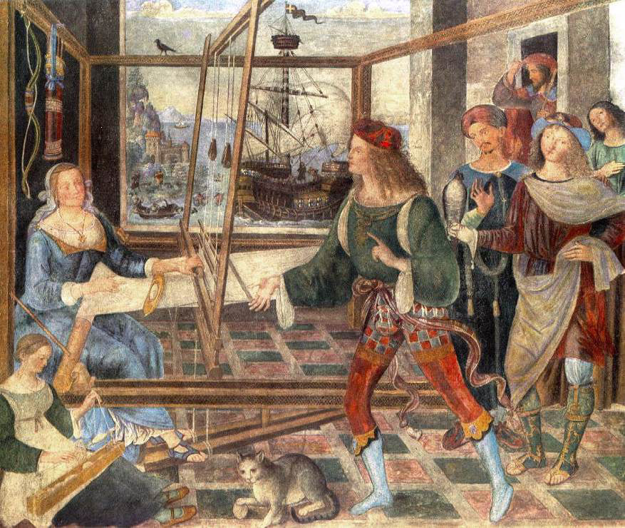 Le Retour d'Ulysse - Pinturicchio image 1 reproduction artisanale de tableau