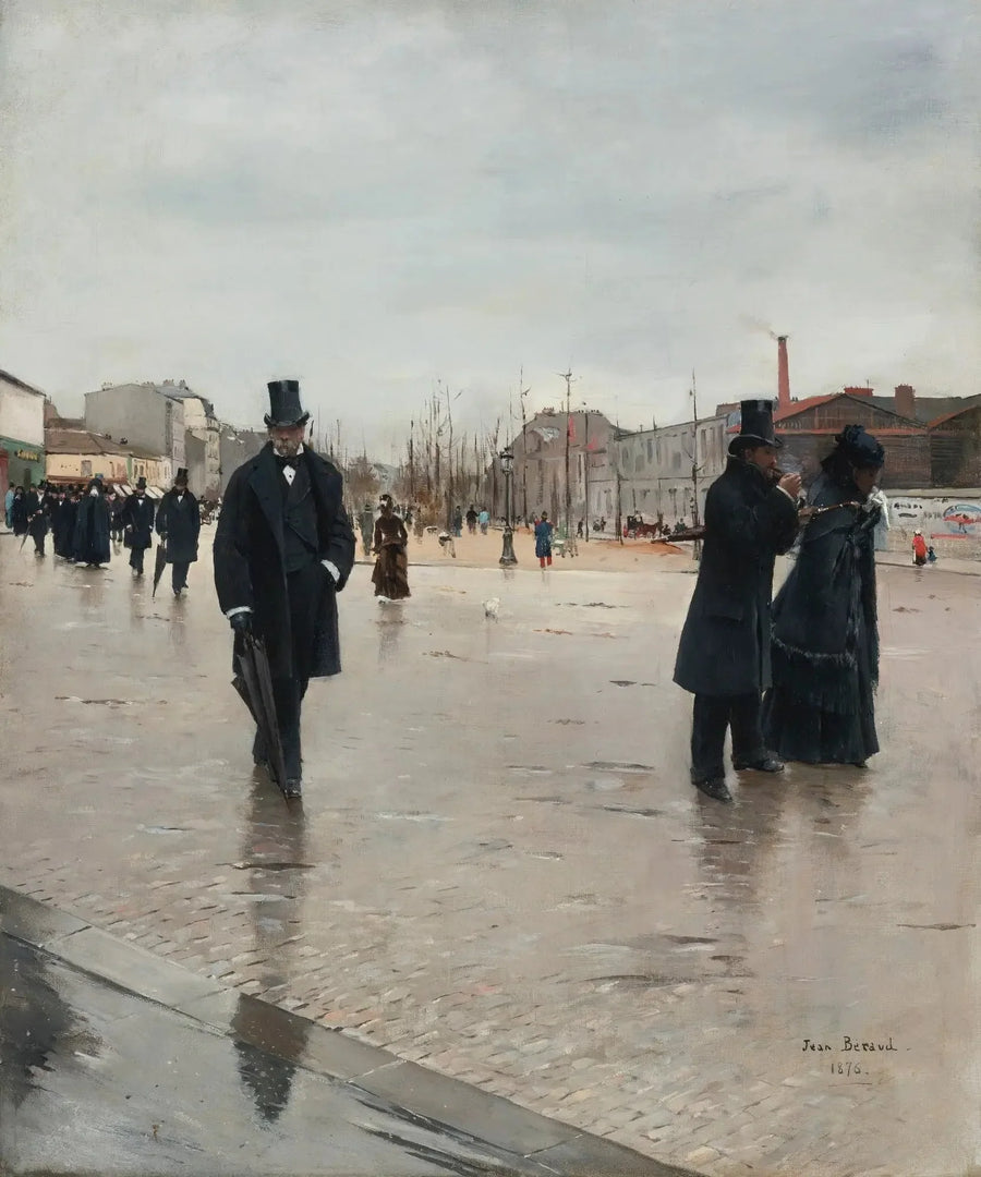 Le Retour de l'enterrement - Jean Béraud