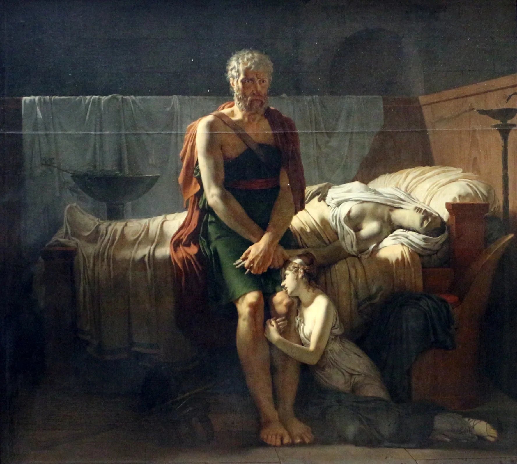 Le Retour de Marcus Sextus - Pierre-Narcisse Guérin image 1 copie peinte à la main à l’huile