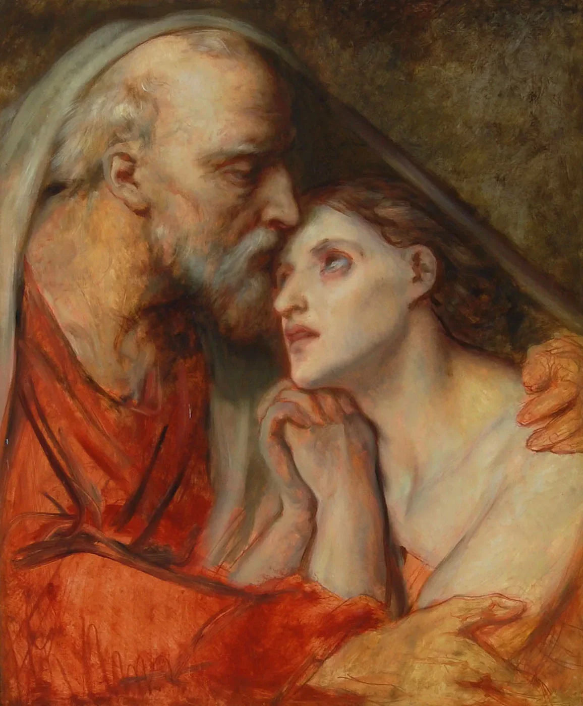 Le retour du fils prodigue - Ary Scheffer image 1 reproduction d’œuvre d’art à l’huile