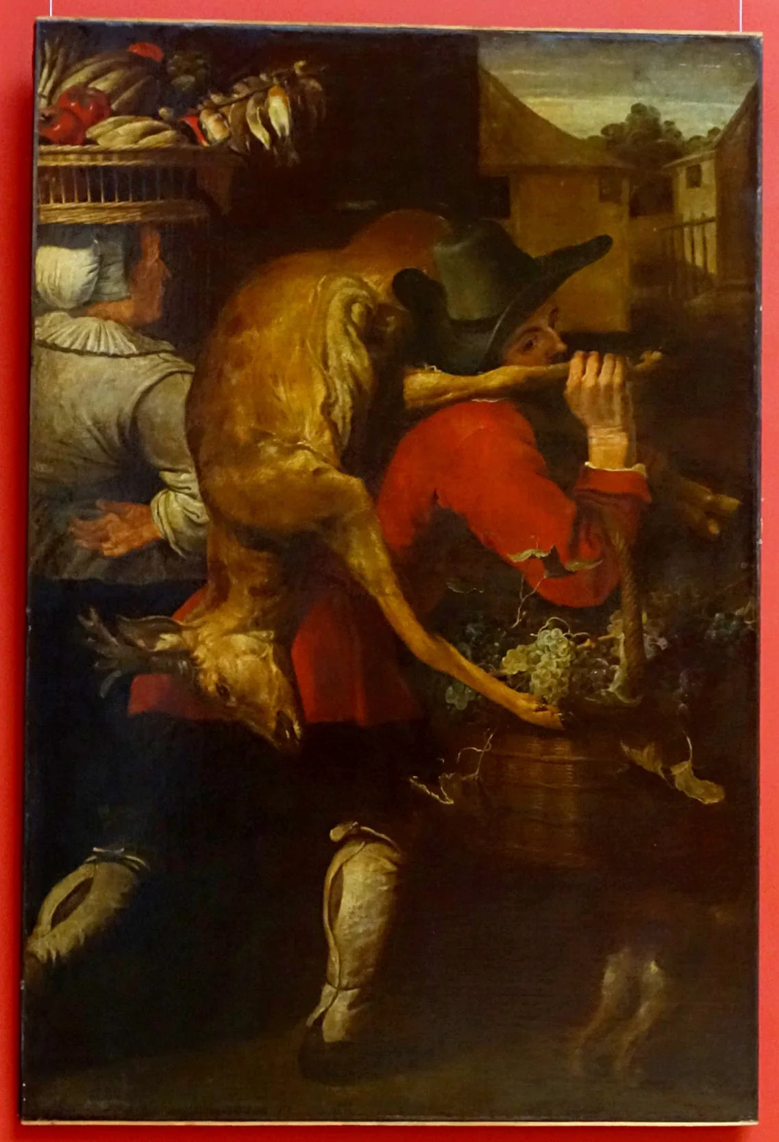 Le retour du marché - Frans Snyders image 1 reproduction d’œuvre d’art à l’huile