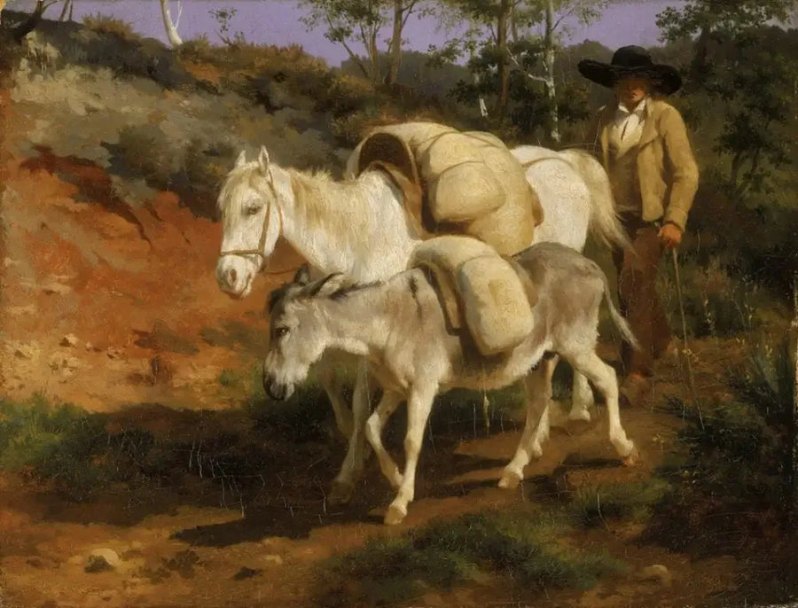 Le retour du moulin - Rosa Bonheur