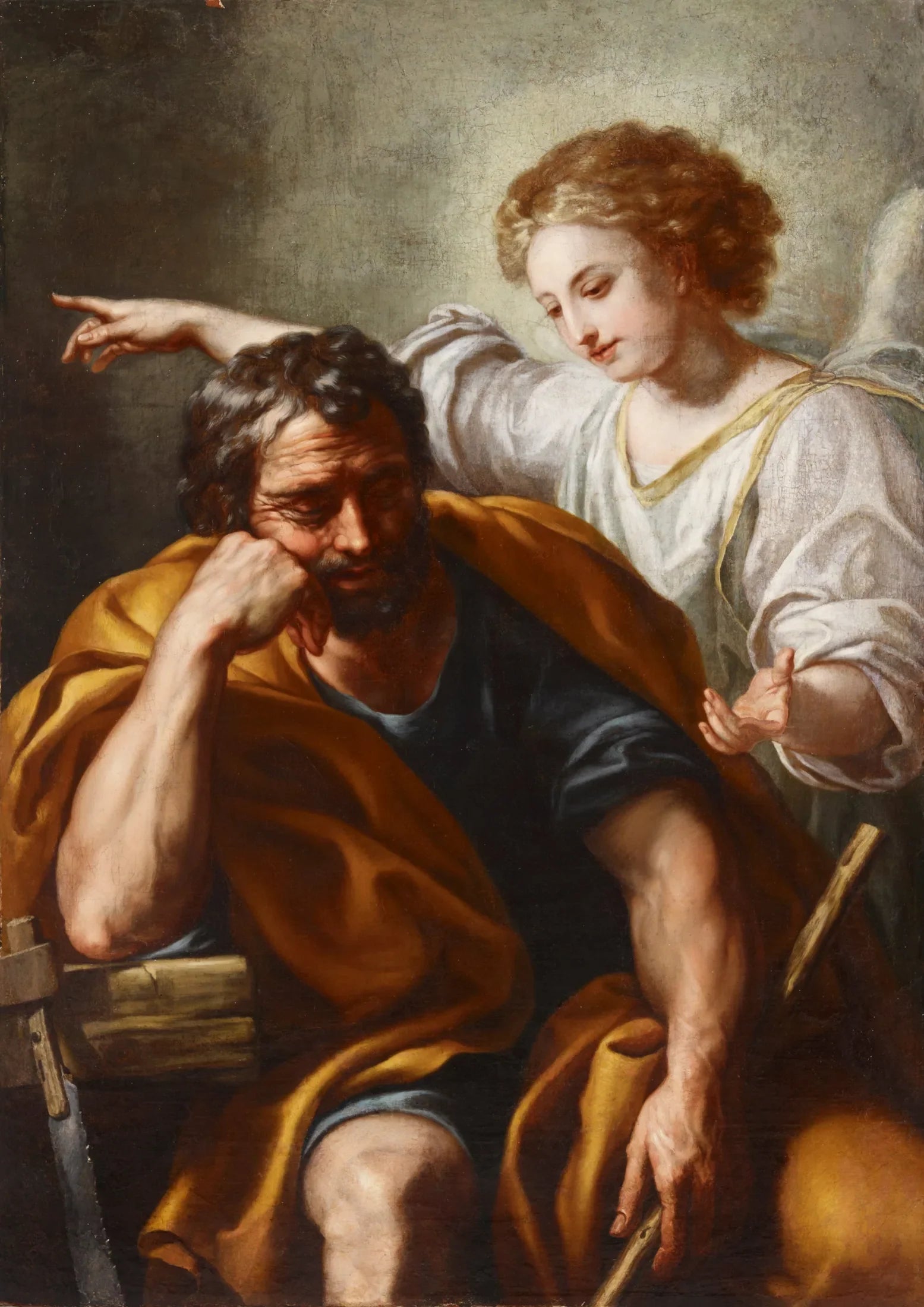 Le rêve de Joseph - Anton Raphael Mengs image 1 copie peinte à la main à l’huile
