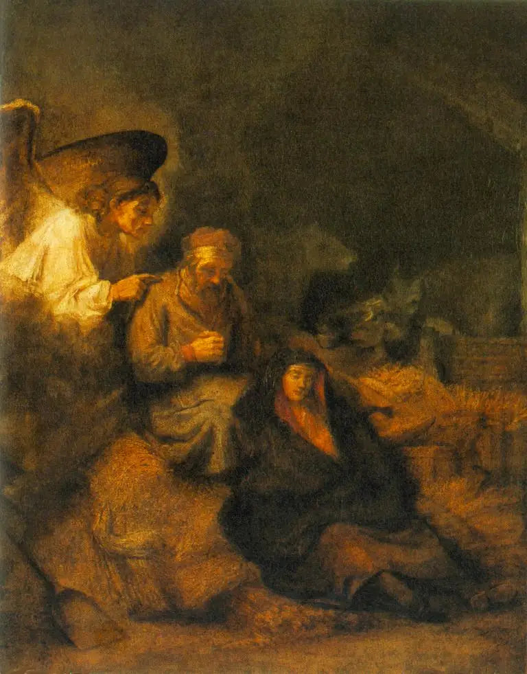 Le rêve de Saint Joseph - Rembrandt