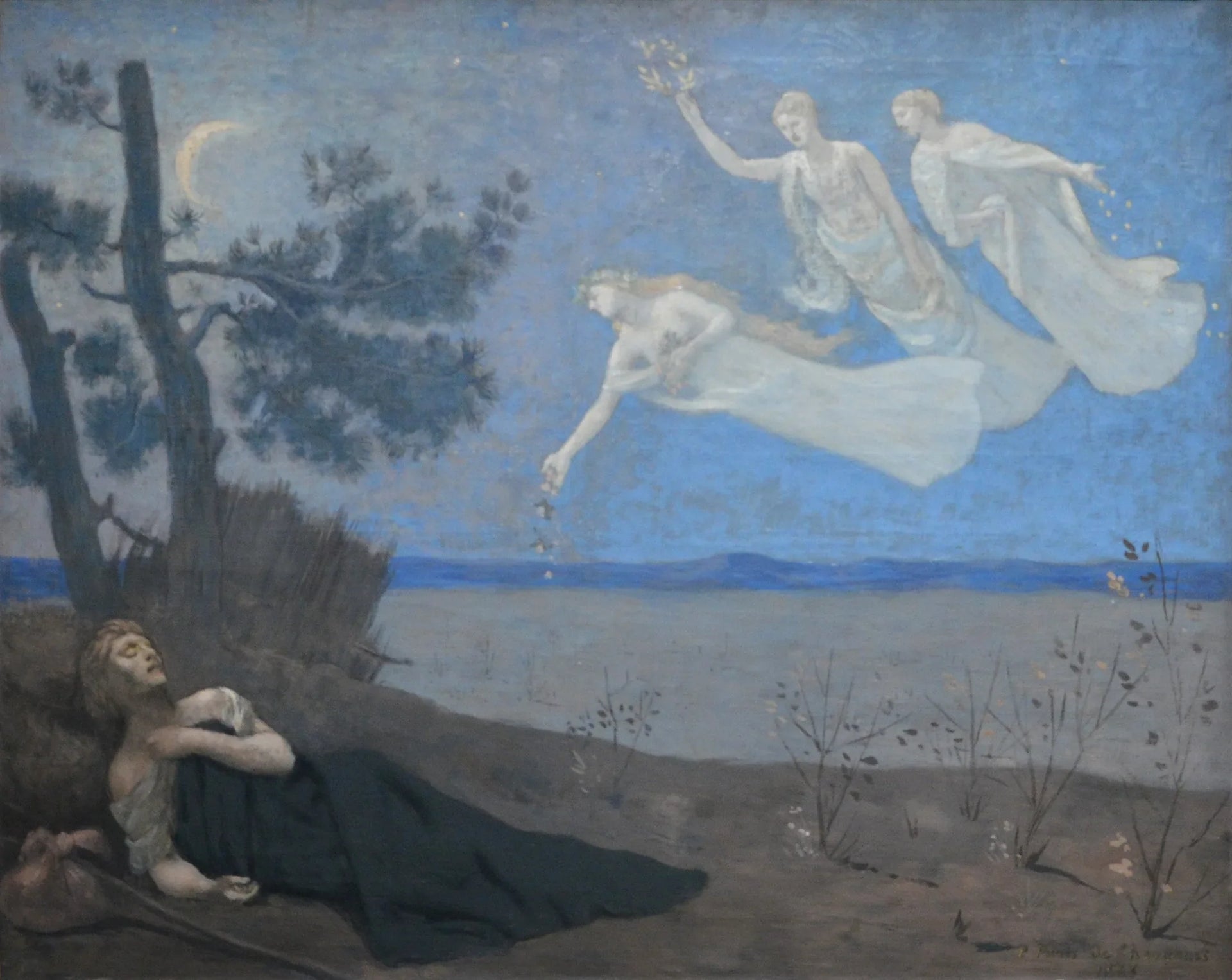 Le Rêve - Pierre Puvis de Chavannes image 1 tableau peint à l’huile sur toile