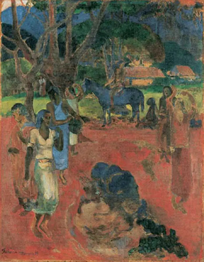Le Réveil - Paul Gauguin image 1 reproduction d’œuvre d’art à l’huile